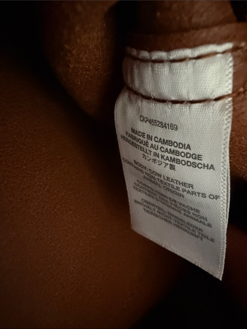 Madewell 100% Cows Leather Transport Tote Tan Medium - Picture 7 of 10